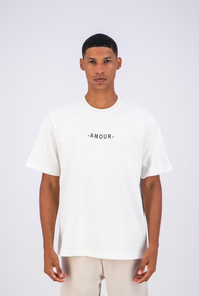 T-shirt amour blanc