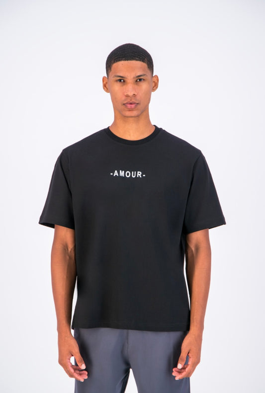 T-shirt amour noir