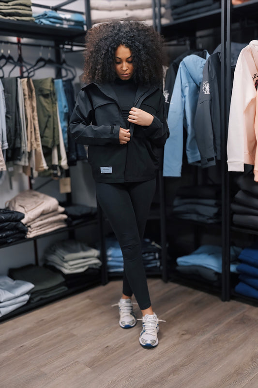 Veste k-way noir